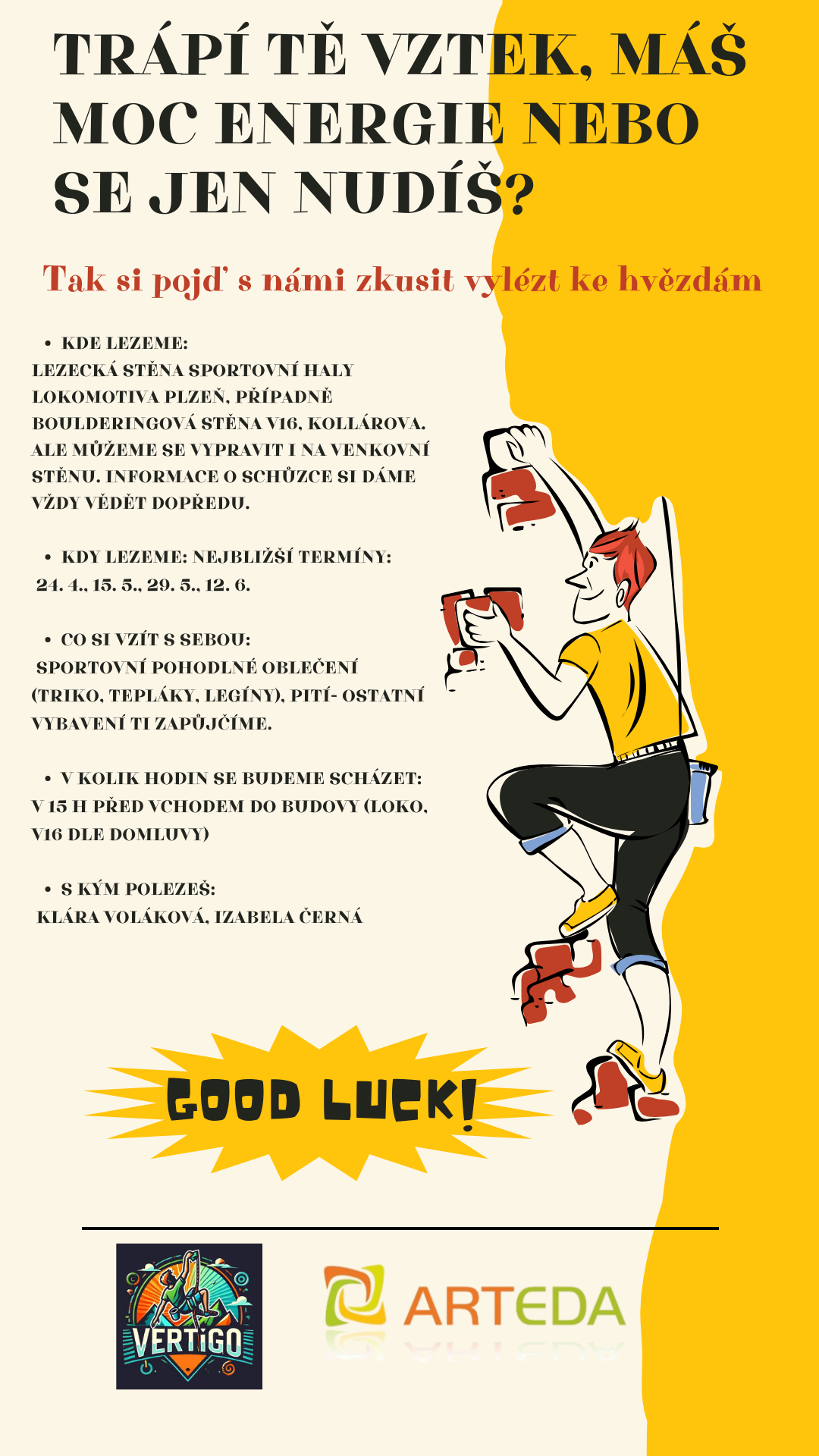 KRUHY – VERTIGO- sportovní lezení